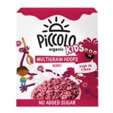 Piccolo Organic Kids Multigrain Hoops Berry 300g