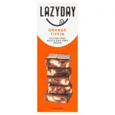 Lazy Day Foods Belgian Dark Chocolate Orange Tiffin 150g