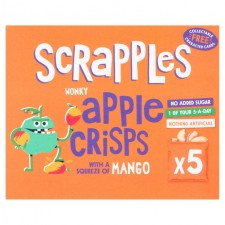 Scrapples Kids Apple and Mango Crisps MultiBox 5 x 12g