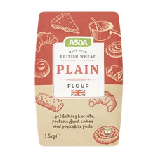 Asda Plain Flour 1.5kg