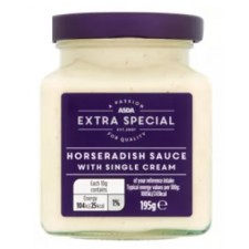 Asda Extra Special Horseradish Sauce with Single Cream 195g