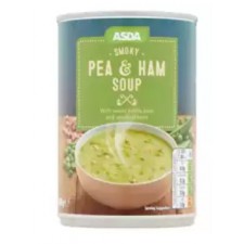 Asda Pea and Ham Soup 400g Tin