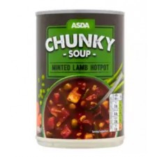 Asda Chunky Minted Lamb Hotpot Soup 400g Tin