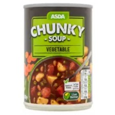 Asda Chunky Vegetable Soup 400g Tin