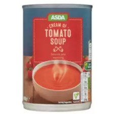 Asda Cream of Tomato Soup 400g Tin