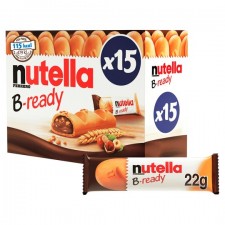 Nutella B-Ready Chocolate Wafers 15 Pack