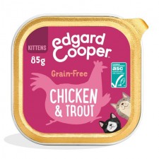 Edgard Cooper Kitten Cat Food Chicken and Trout 85g