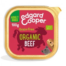 Edgard Cooper Adult Dog Food Organic Beef 100g