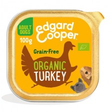 Edgard Cooper Adult Dog Food Organic Turkey 100g