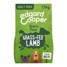 Edgard Cooper Adult Dry Dog Food with Grass Fed Lamb 2.5kg