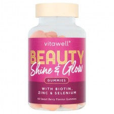 Vitawell Shine and Glow Beauty Gummies 60 per pack