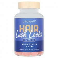 Vitawell Lush Locks Hair Gummies 60 per pack