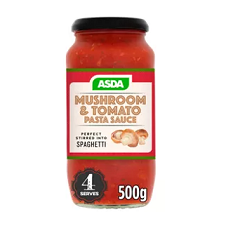 Asda Tomato and Mushroom Pasta Sauce 500g