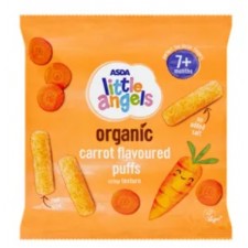 Asda Little Angels Carrot Flavour Puffs 7 Months 20g