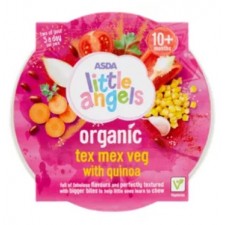 Asda Little Angels Tex Mex Veg with Quinoa 10 Month 190g