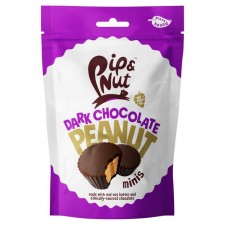 Pip and Nut Mini Dark Chocolate Peanut Butter Cups 88g