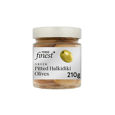 Tesco Finest Pitted Halkidiki Olives 210G