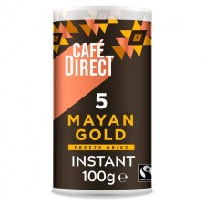 CafeDirect Fairtrade Mayan Gold Mexico Instant Coffee 100g