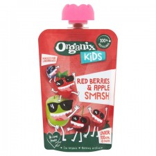 Organix Kids Red Berries and Apple Smash Pouch 100g