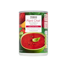 Tesco Plant Chef Tomato And Basil Soup 400G