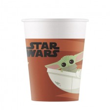 Star Wars Mandalorian Paper Cups 200ml 8 per pack