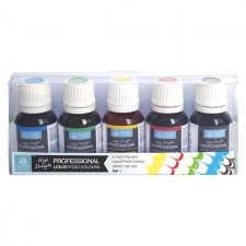 Squires Kitchen Professional Food Colour Liquid Set 5 x 20ml