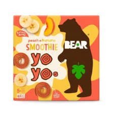 Bear Smoothie Fruit Yoyos Peach and Banana Multipack 5 x 20g