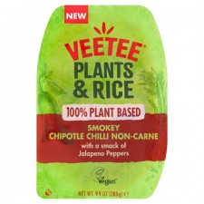 Veetee Plants and Rice Smokey Chipotle Non Carne 280g
