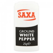Saxa White Pepper 25g