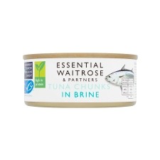 Waitrose Essential MSC Tuna Chunks In Brine 112g