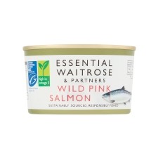 Waitrose Essential Wild Pink Salmon 213g