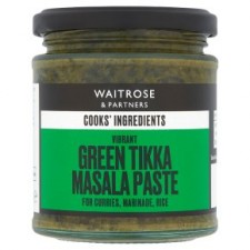 Waitrose Cooks Ingredients Green Tikka Masala Paste 175g