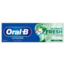 Oral B Complete Plus Ultimate Fresh Strong Spearmint Toothpaste 75ml