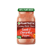 Plantastic Creamy Pasta Sauce Tomato and Chargrilled Pepper 350G
