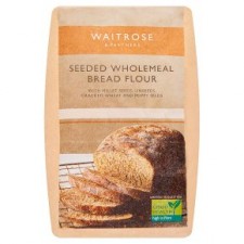 Waitrose Seeded Wholemeal Bread Flour 1.5kg
