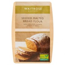 Waitrose Seeded Malted Bread Flour 1.5kg