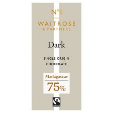 Waitrose No.1 Ecuador Dark Chocolate 90% 100g