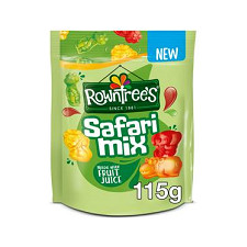 Rowntrees Safari Mix Sweets Sharing Bag 115g