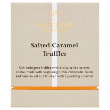 Waitrose No.1 Salted Caramel Truffles 120g