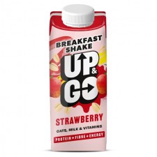 Up and Go Strawberry Breakfast Drink with Oats 330ml