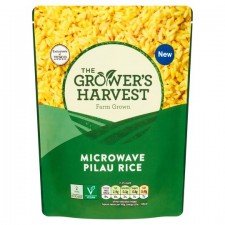 Growers Harvest Microwave Pilau Rice 250g