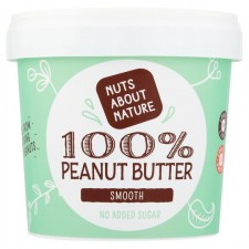 Nuts About Nature 100% Peanut Butter Smooth No Added Sugar 1Kg