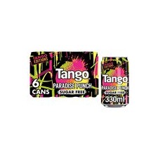 Tango Sugar Free Paradise Punch 6 x 330ml Cans