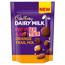 Cadbury Dairy Milk Frutier and Nuttier Orange Trail Mix 100g