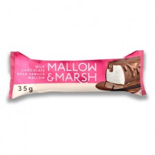 Mallow and Marsh Vanilla and Milk Chocolate Marshmallow Bar 35g