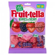 Fruit-tella Berries and Cherry Sweets 170g