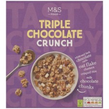 Marks and Spencer Triple Chocolate Crunch 500g