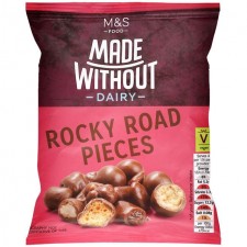 Marks and Spencer  Made Without Dairy Rocky Road Pieces 100g