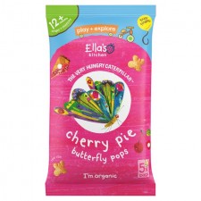 Ellas Kitchen Cherry Pie Butterfly Pops 12+ Months 5 x 12g