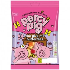 Marks and Spencer Britsuperstore Percy You Give Me Butterflies 10x170g Pack Gift Wrapped Box